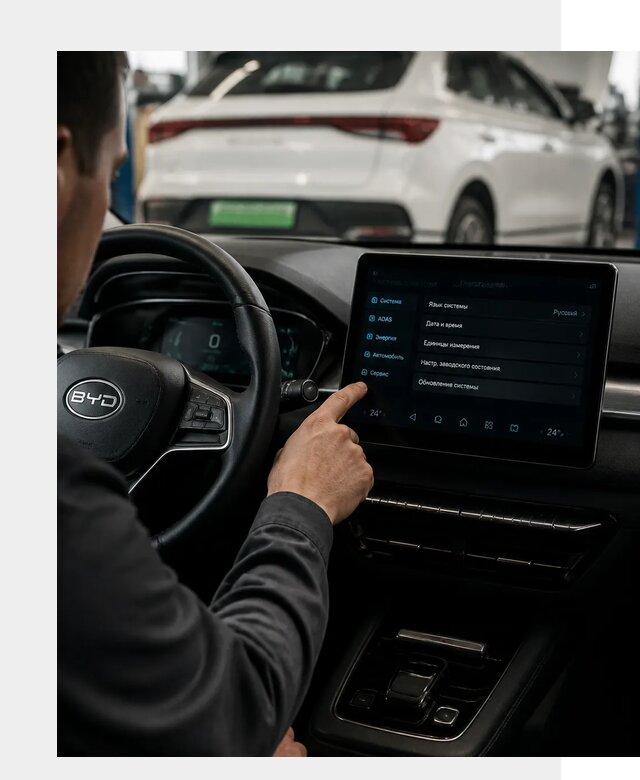 Русификация BYD E2 в Сарове от 15518 р. | ФастМобиль-Сро под ключ