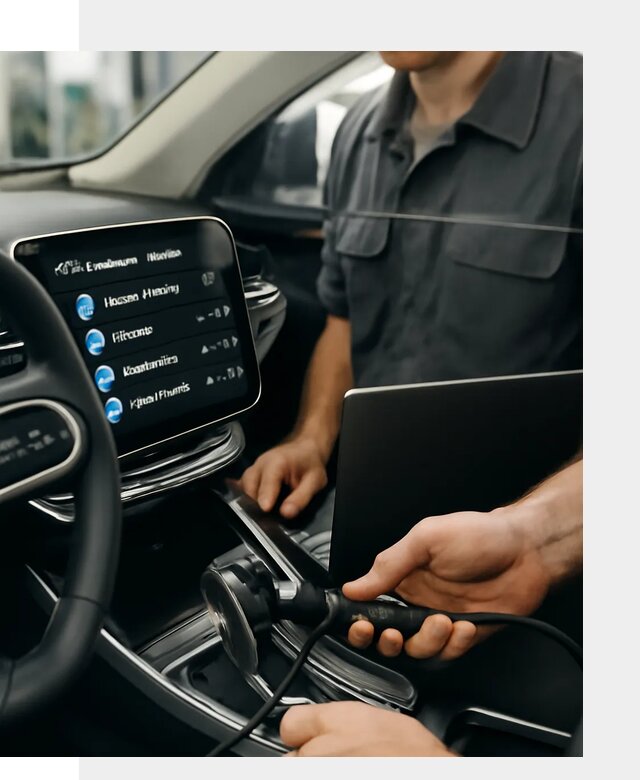Установка приложений Geely для мультимедиа автомобиля в Сарове