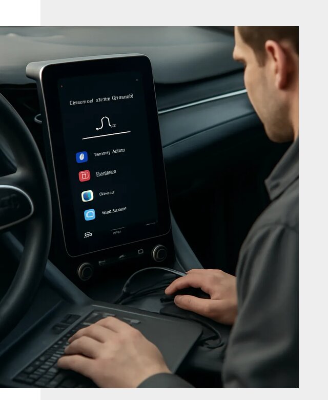 Установка приложений Lynk Co на автомобиль в Сарове