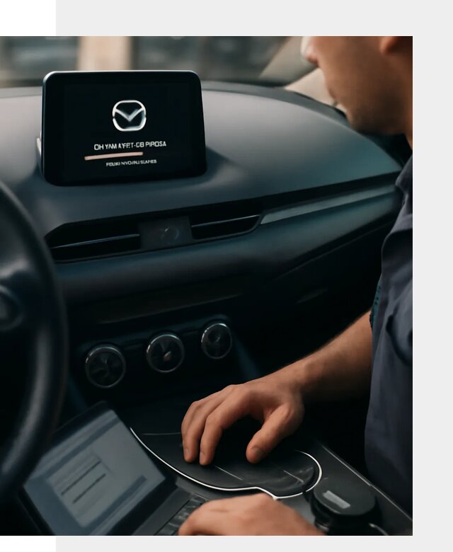Установка приложений Mazda на мультимедийную систему в Сарове